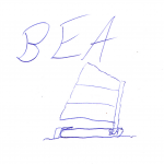 BEA Zeichnung Logbuch Scan